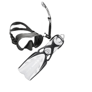 PACK TOP: ALETAS XSTREAM MARES + MÁSCARA CRESSI Z1 + TUBO CRESSI ALPHA ULTRA DRY CRESSI